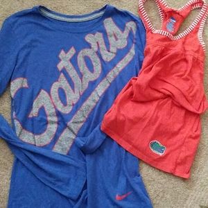 Assorted two piece Florida Gator shirt